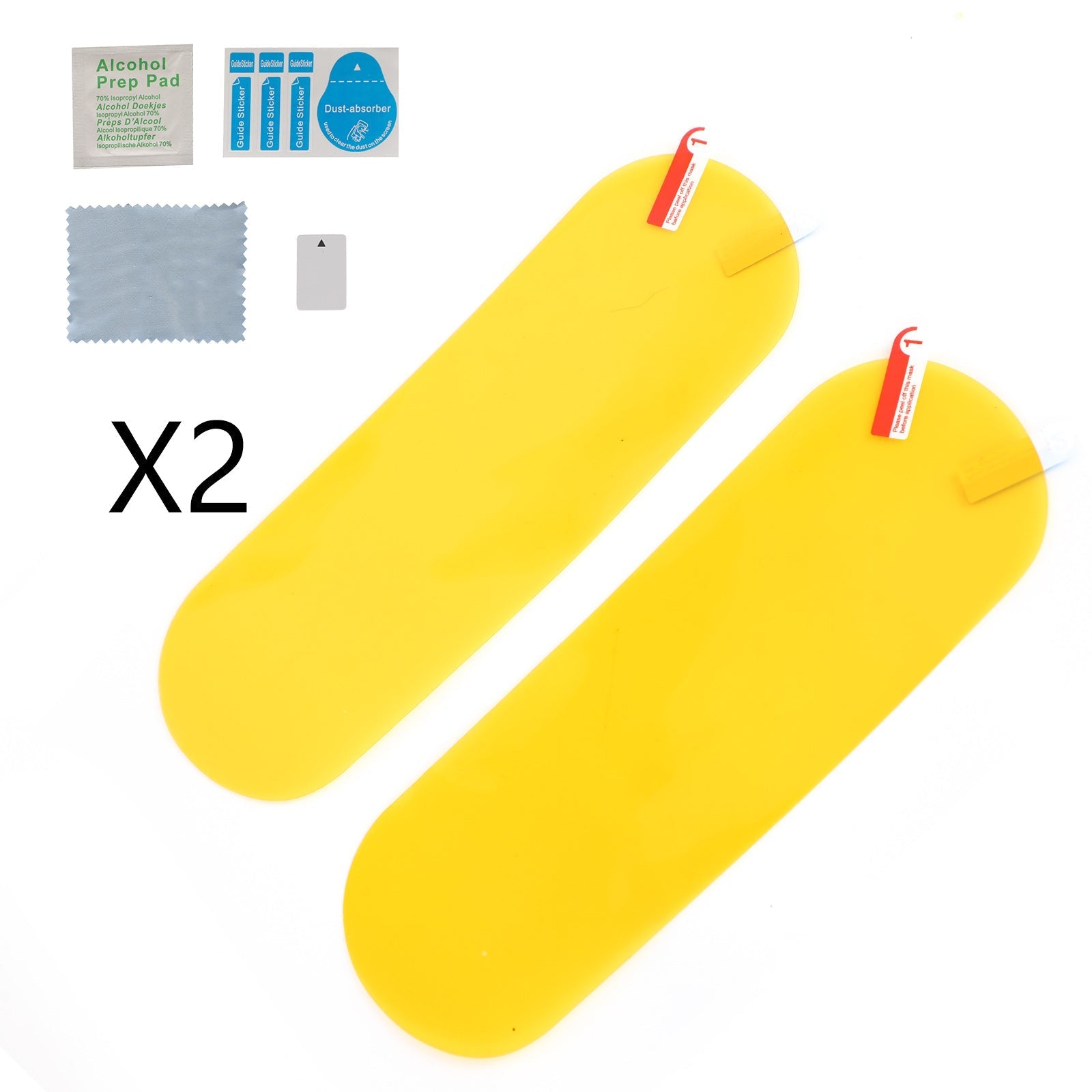 Pellicola protettiva antigraffio per cluster di protezione fari per Gogoro 2 generico