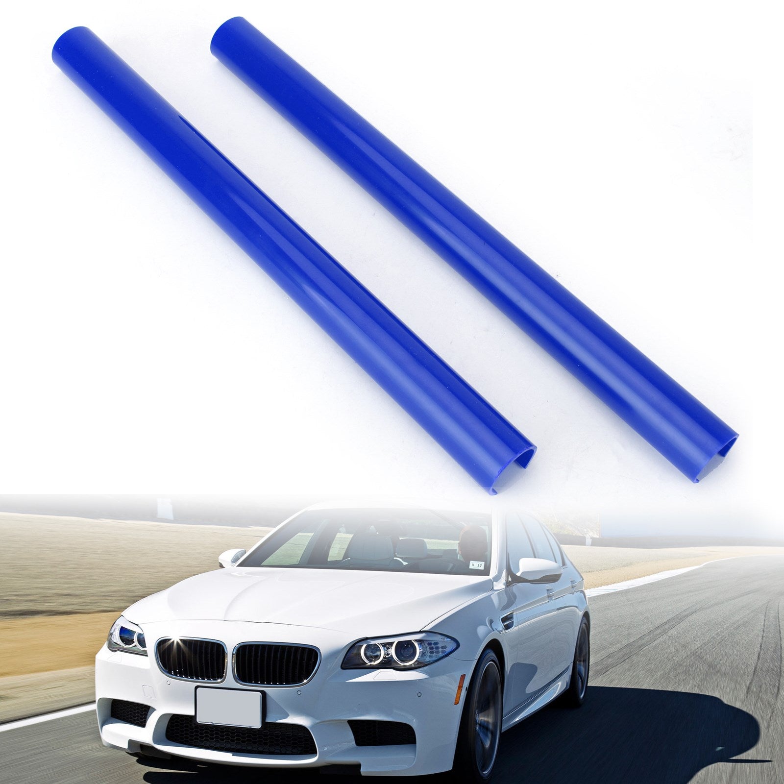 #C Couleur Support Grill Bar V Brace Wrap Pour BMW F07 F10 F11 F18 F06 F12 Bleu Générique