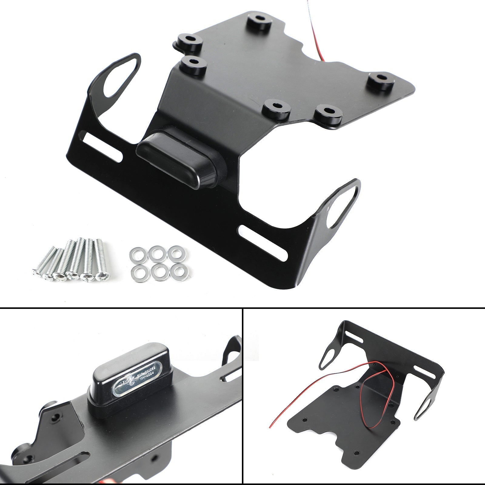 Uchwyt na tablicę rejestracyjną wspornik ramy dla YAMAHA Tenere 700 XTZ700/Rally 2019-2022 Generic