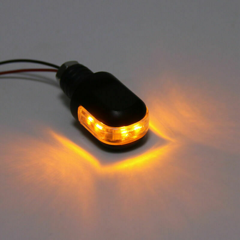 LENKERENDENBLINKER Blinklicht Migacz Ende Licht DE Lenker Schwarz Motorrad Generic