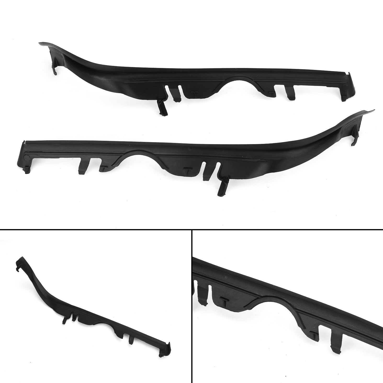 Par de juntas de faros superiores L+R, tira de sellado de faros para BMW 5 E39 99-03 genérico