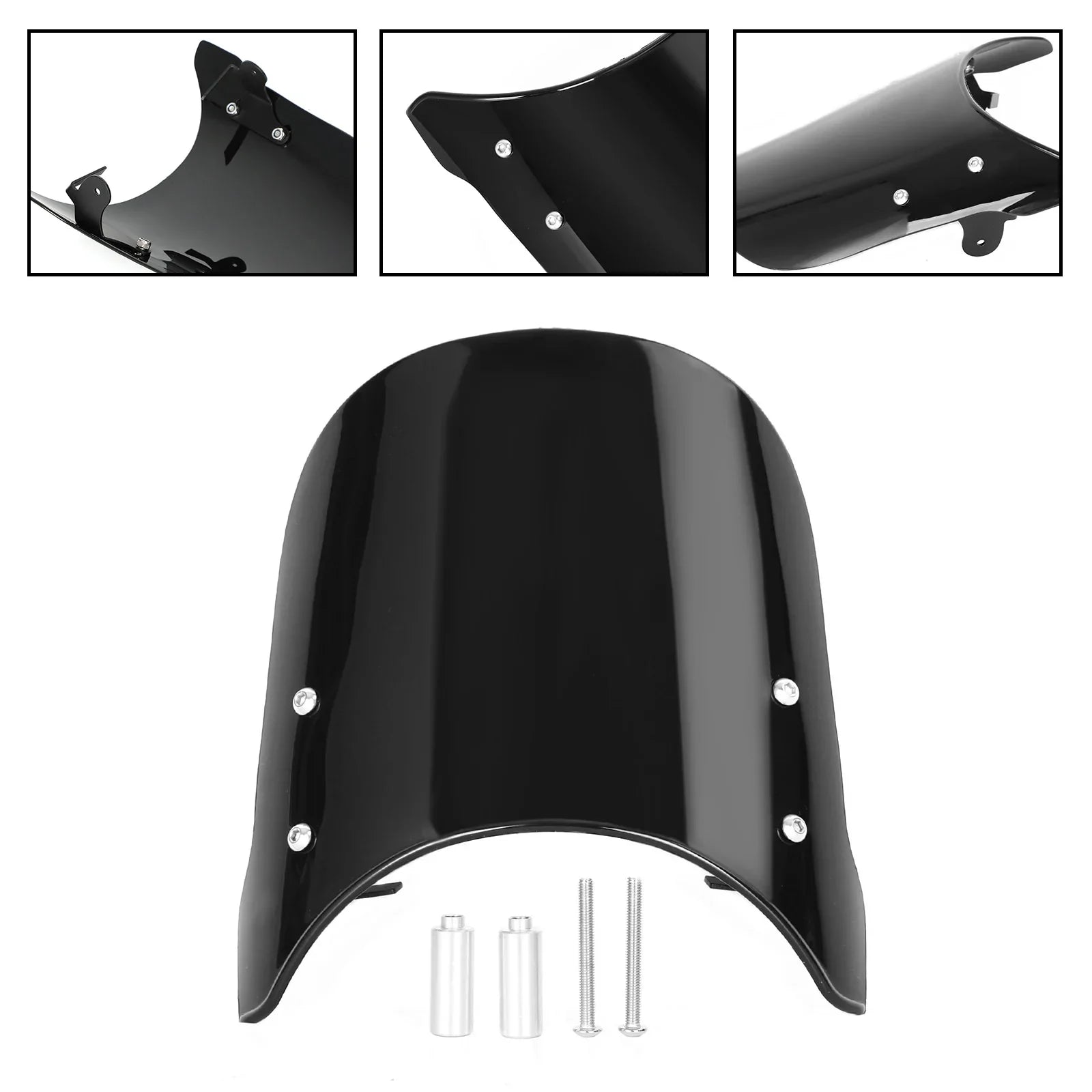 Parabrezza in ABS per HONDA CB125R CB250R CB300R 2018-2022 Generico