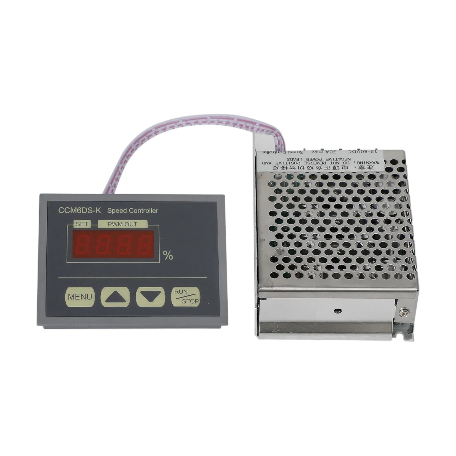 12-80V 30A PWM DC-moottorin nopeudensäädin digitaalisella näyttöpaneelilla