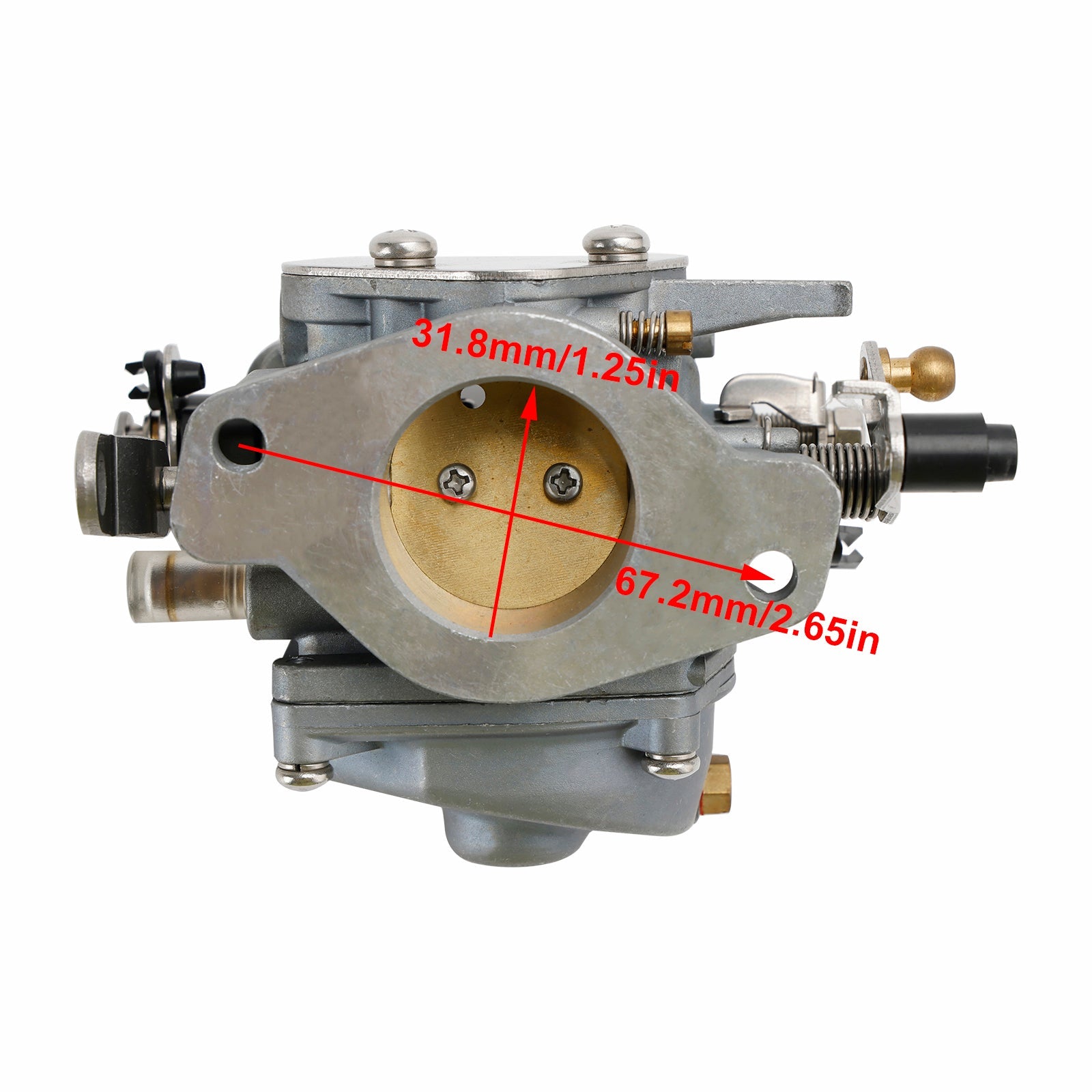 Carburatore Carb adatto per motore fuoribordo Yamaha 2 tempi 60HP E60 6K5-14301