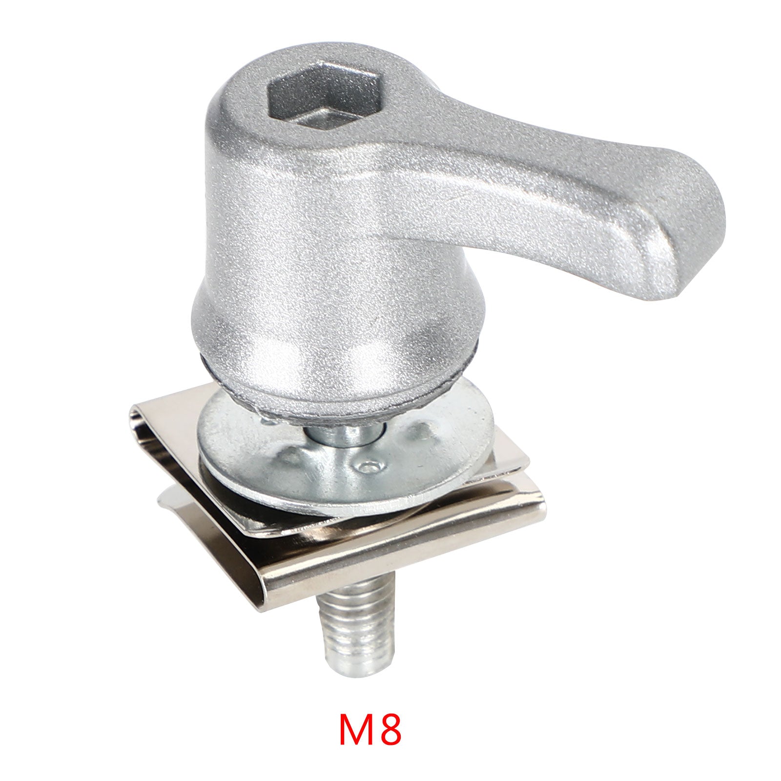 4X Juego de montaje de tuercas y pernos de bloqueo de palanca de alforja aptos para Touring 2001-2020 genérico