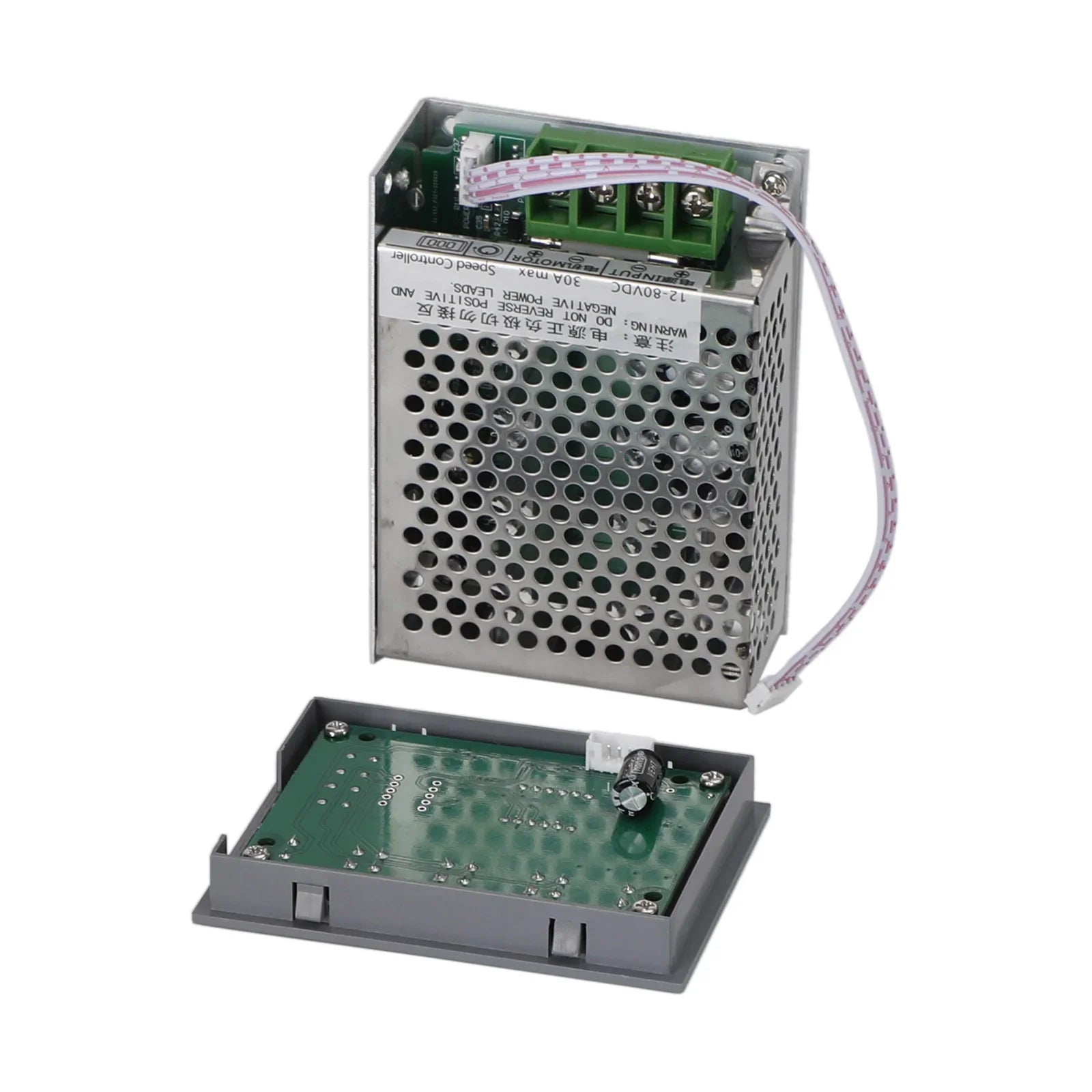 12-80V 30A PWM DC-moottorin nopeudensäädin digitaalisella näyttöpaneelilla