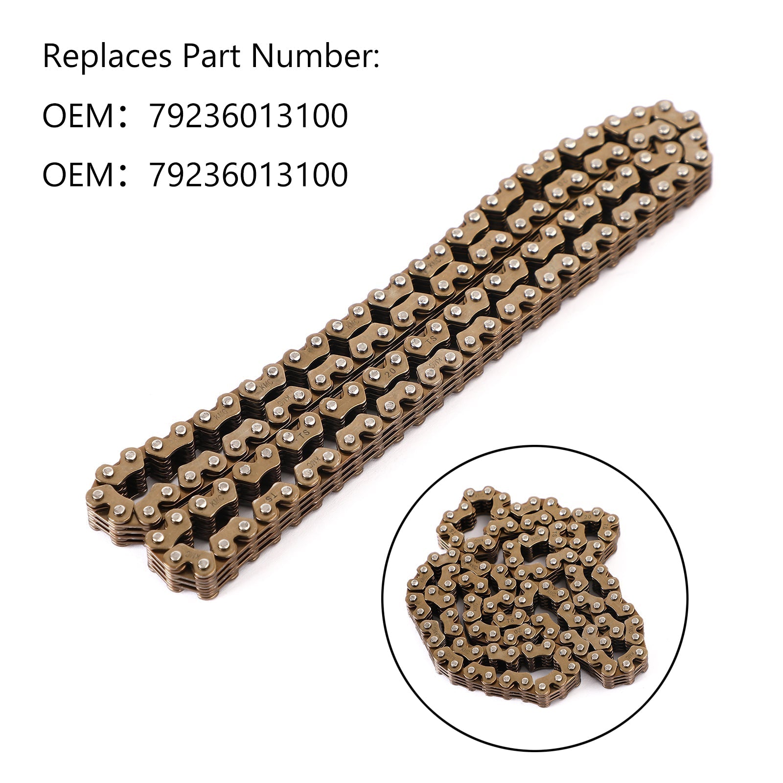 Łańcuch rozrządu dla Husqvarna 79236013100 Fc 250 Fc 350 Fx 350 Fe 250 Fe350 Fe350S Ogólny