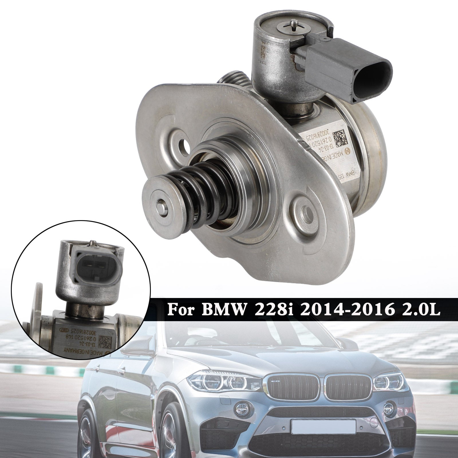 BMW 328i GT 2014-2016 2.0L 323-59462 Pompa del carburante ad alta pressione 13517584461