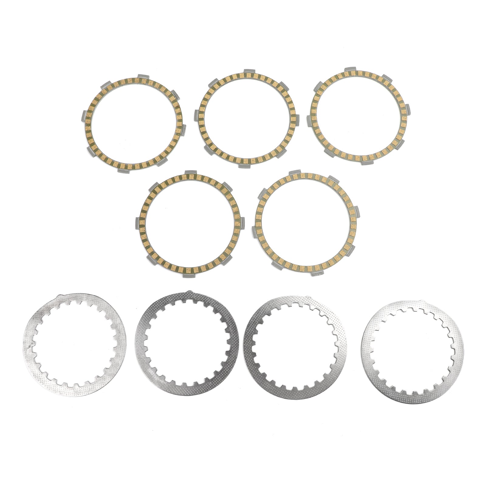 Kit de embrague de acero y placas de fricción para Yamaha XT125 RT100 RS100 TZR80 YBR125