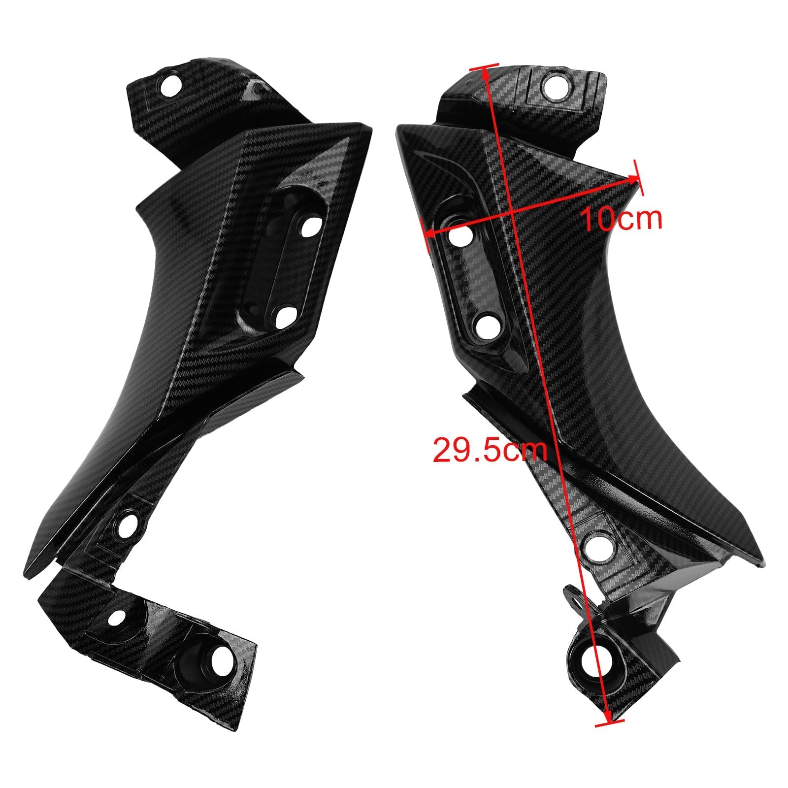 Carenado del panel de la cubierta central del marco lateral para Yamaha YZF R1 2004-2006 Carbono genérico