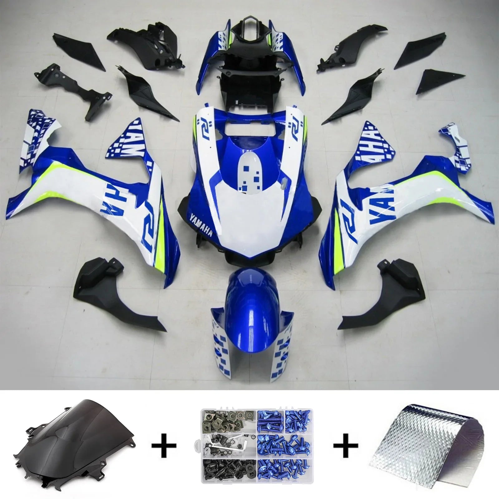 Amotopart Sealing Kit za Yamaha YZF 1000 R1 2015-2019 Generic