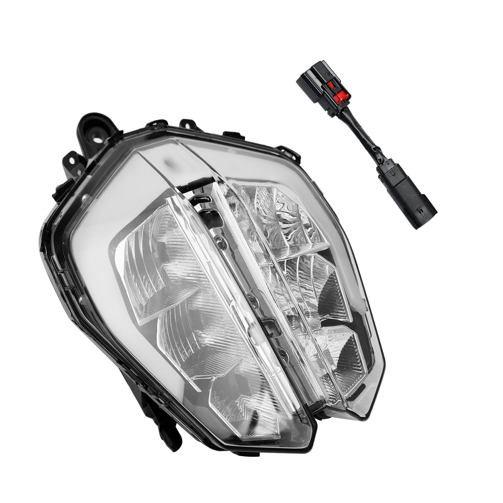 KTM Duke 390 2018-2019 Ajovalojen lippulaiva suojavartijagrilli LED-muovi