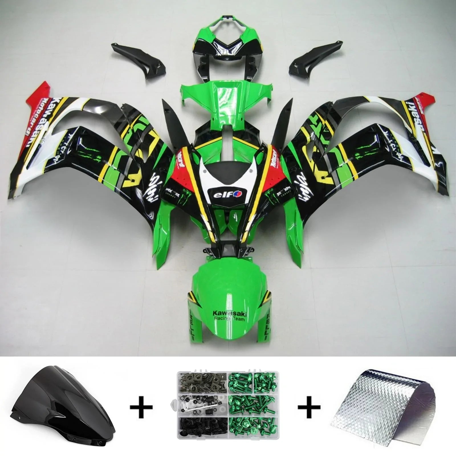 Zestaw owiewek Amotopart do Kawasaki ZX10R 2016-2020 Generic
