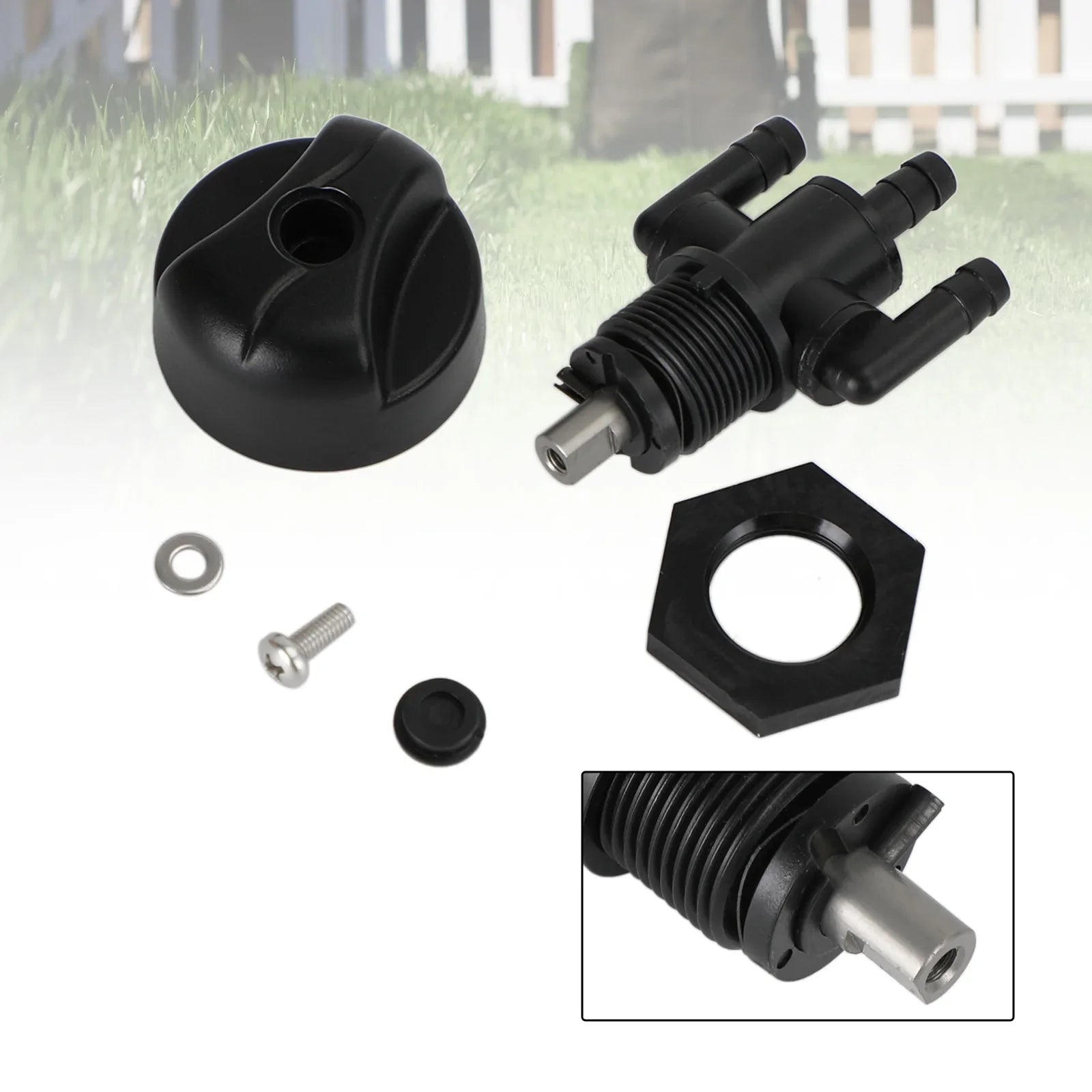 Polaris Xplorer 300 400 400L 7052154 Vanne d'arrêt de carburant Petcock 3 voies