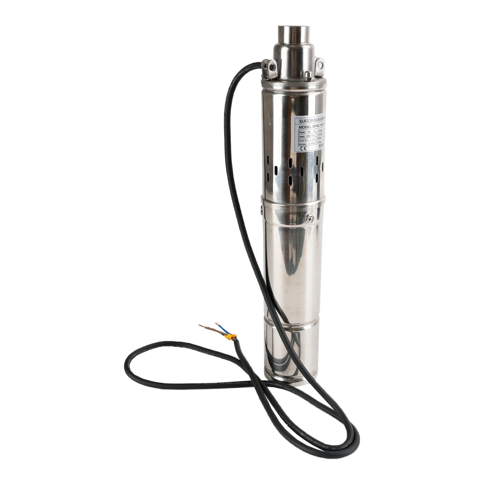 3-calowa pompa śrubowa MPPT o mocy 48 V i mocy 750 W, głębinowa stalowa studnia głębinowa