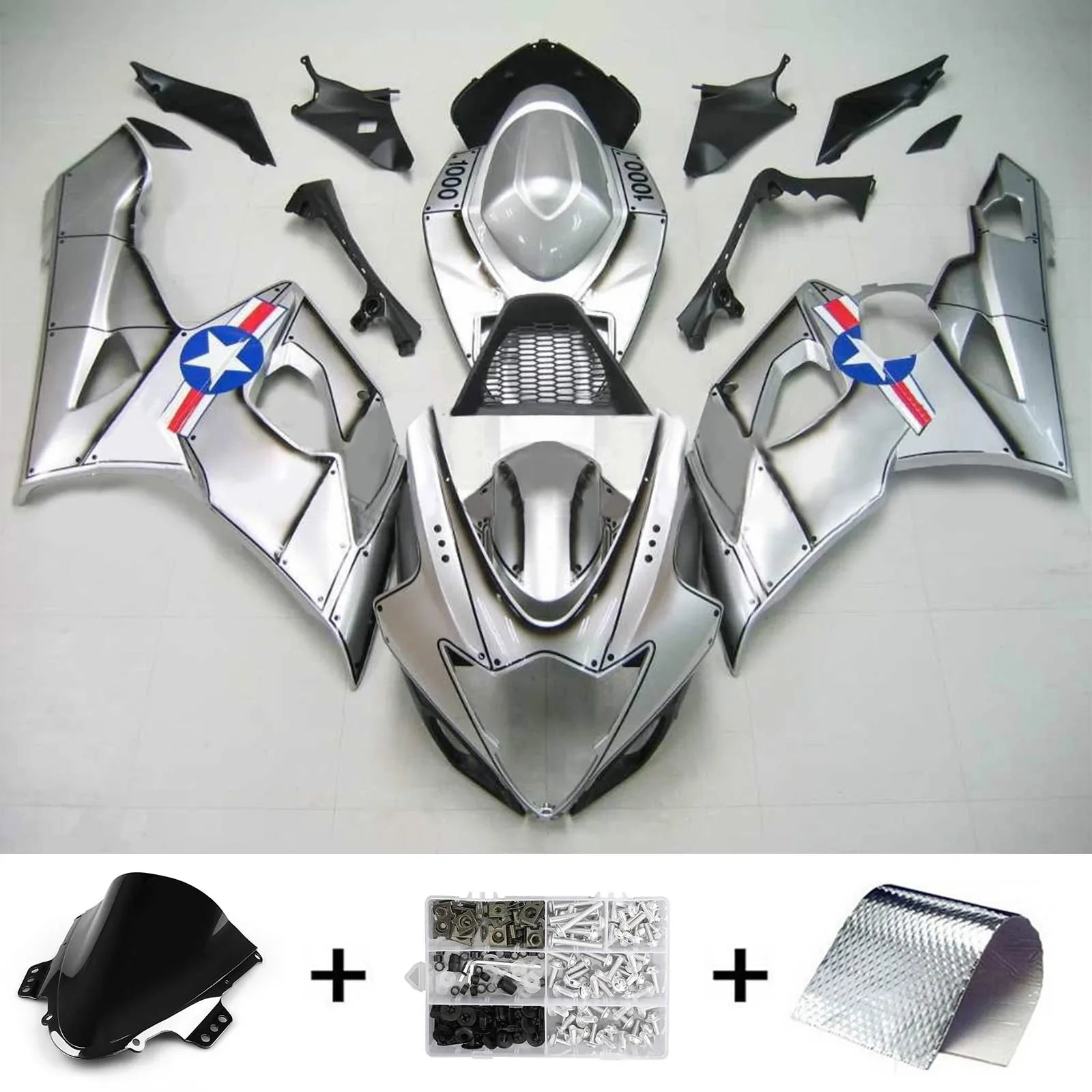 Kit de Rarenage Amotopart Suzuki GSXR1000 2005-2006