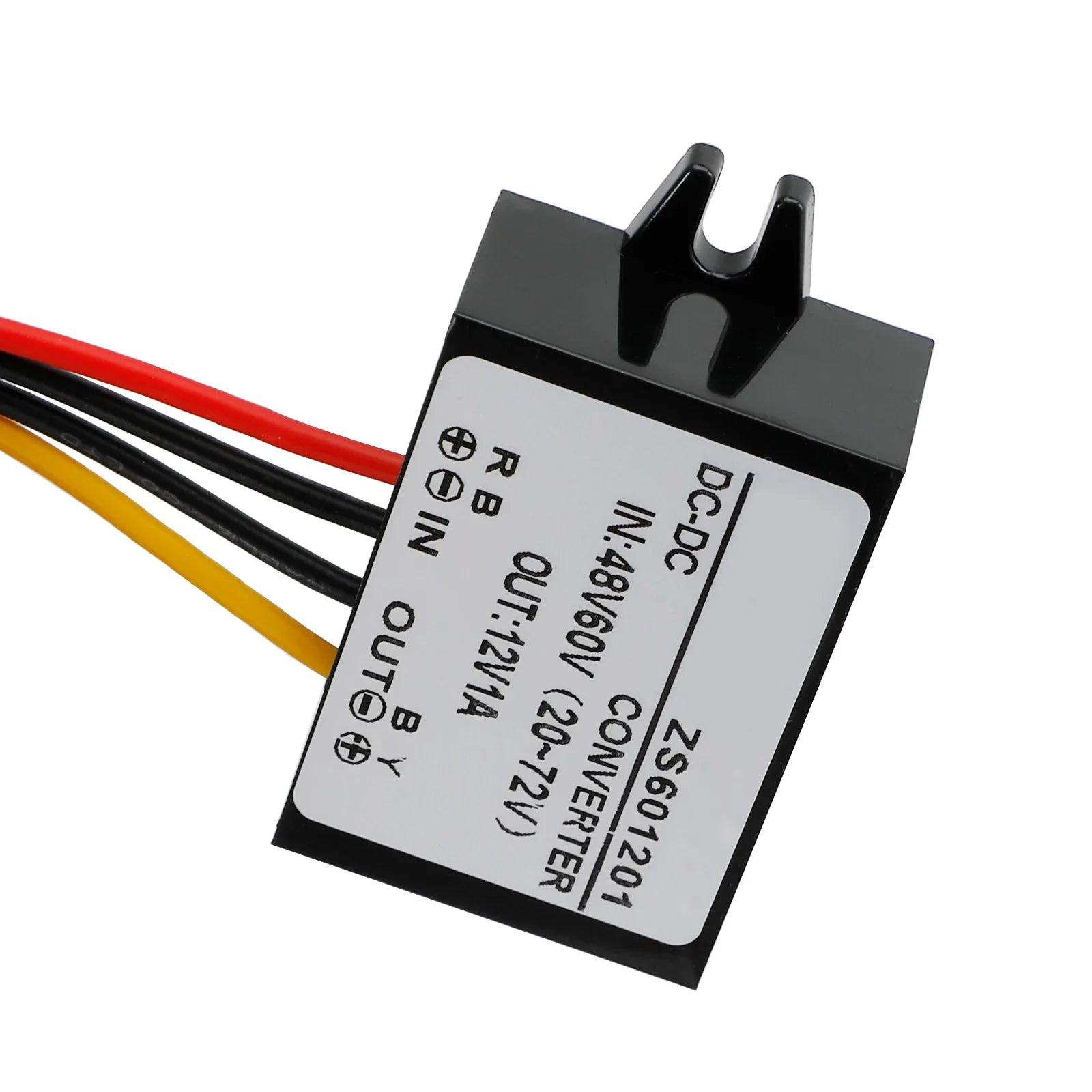 Convertisseur DC-DC étanche 60V abaisseur à 12V Module d'alimentation de voiture