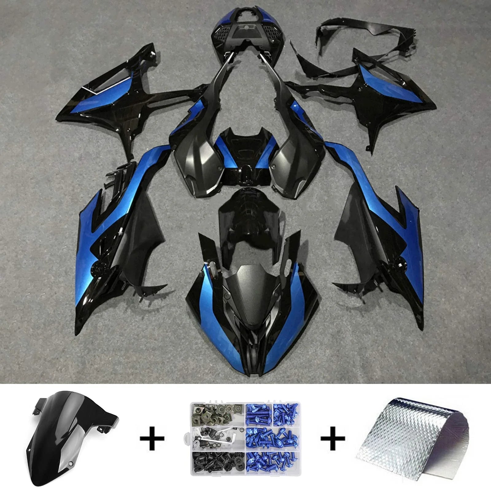 Kit de carenado Amotopart para BMW S1000RR 2019-2022 Genérico