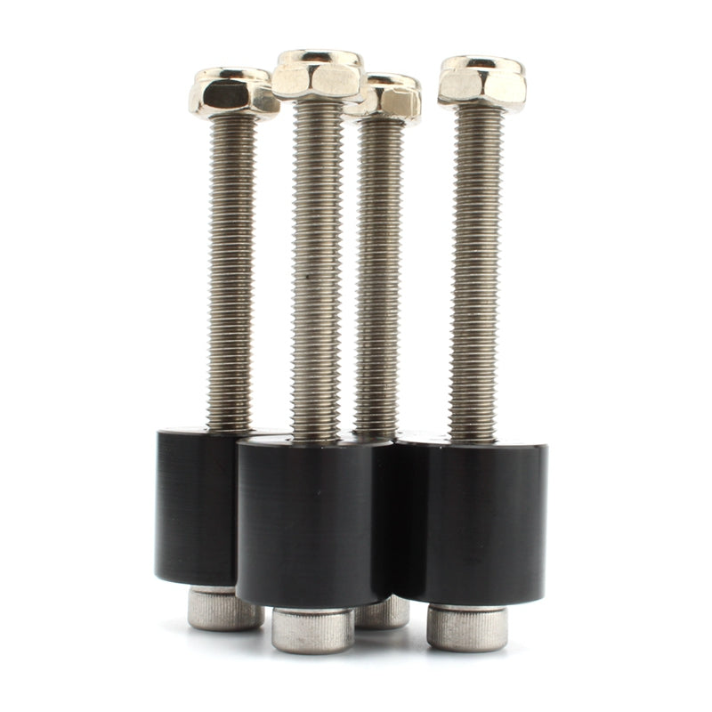 Zwarte stuurverhogerset van 1 inch voor Suzuki Hayabusa GSX 1300R 99-19 Generiek