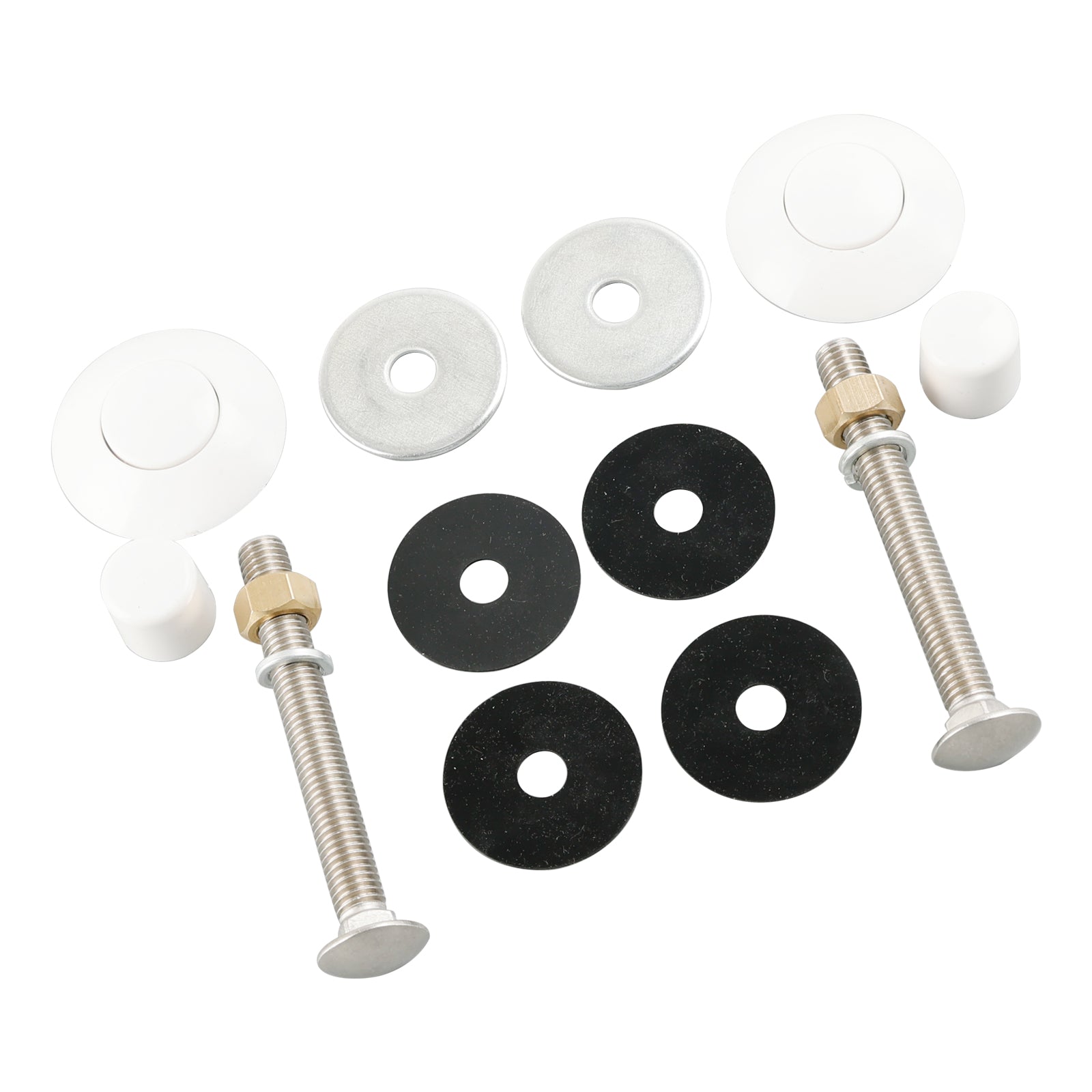 Kit de montage pour plongeoir blanc 67-209-909-SS 5-1/2"Boulons 1-1/4&2"f/w