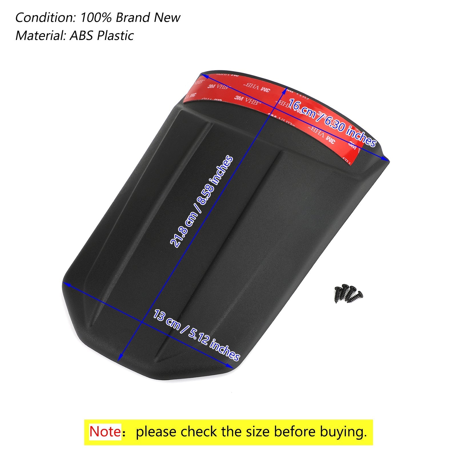 Moottoripyörän etulokasuojan jatke Honda CB650R CBR650R 2019-2020 Generic