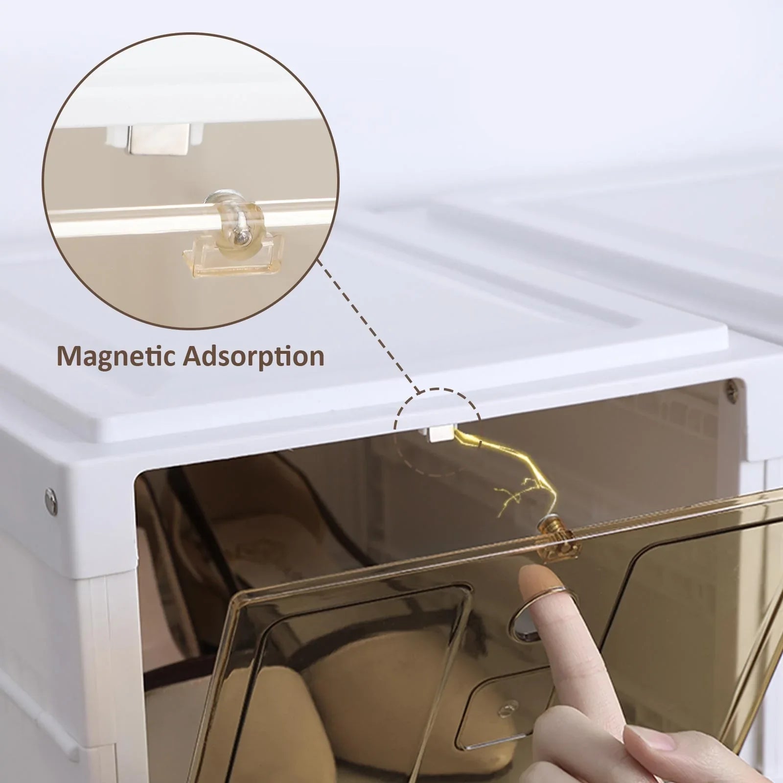 2 do 9 par szuflad z szufladami bez instalacji dla butów z plastikową ramą