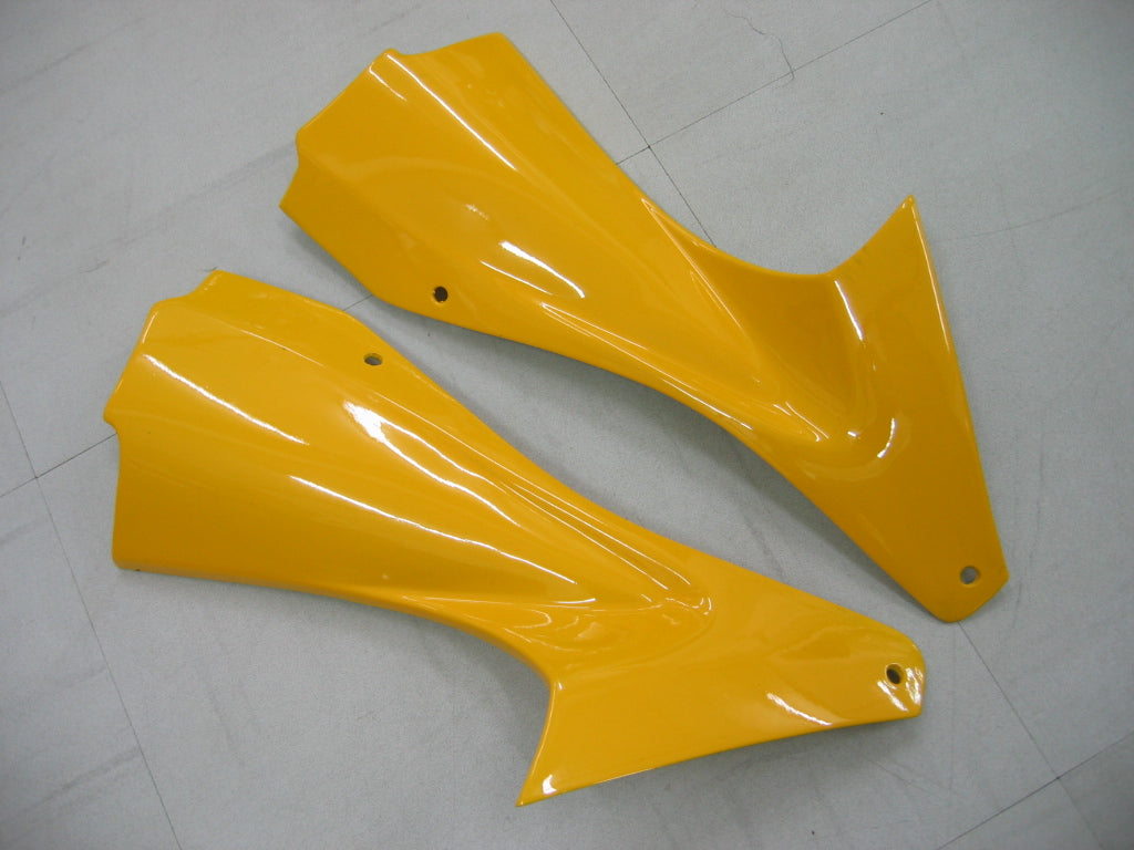 Amotopart kuip injectie plastic kit voor YAMAHA YZF-R6 2006 2007 geel wit generiek