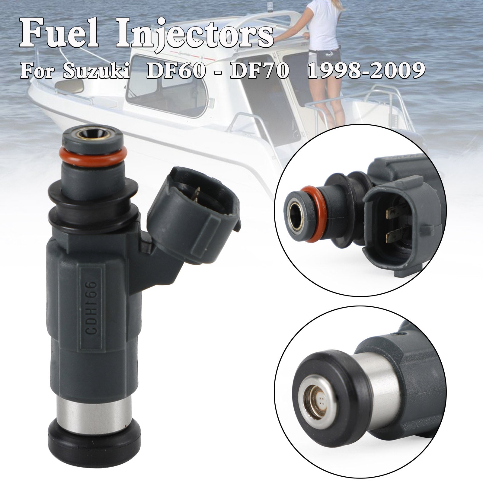 15710-66D00 Suzuki DF60-DF70 1998-2009 Injecteurs de carburant CDH166