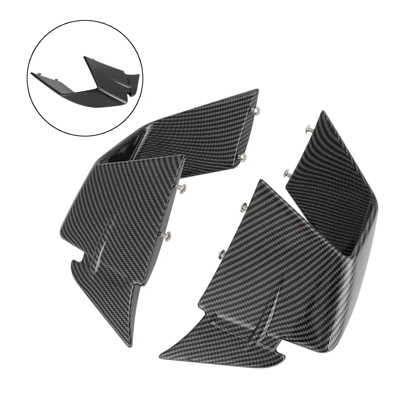 Alette antivento spoiler anteriore carena BMW S1000RR 2019-2022