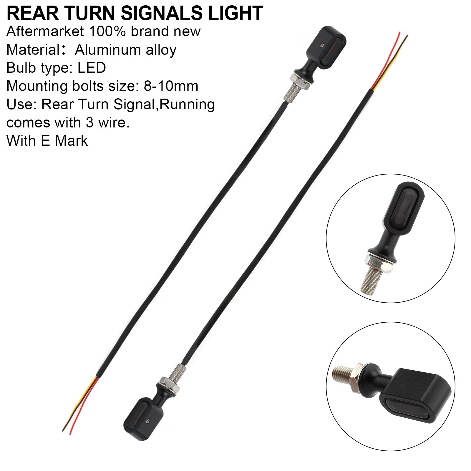 LED MINI LED Turn Signal voor Sportster Touring Dyna Softail