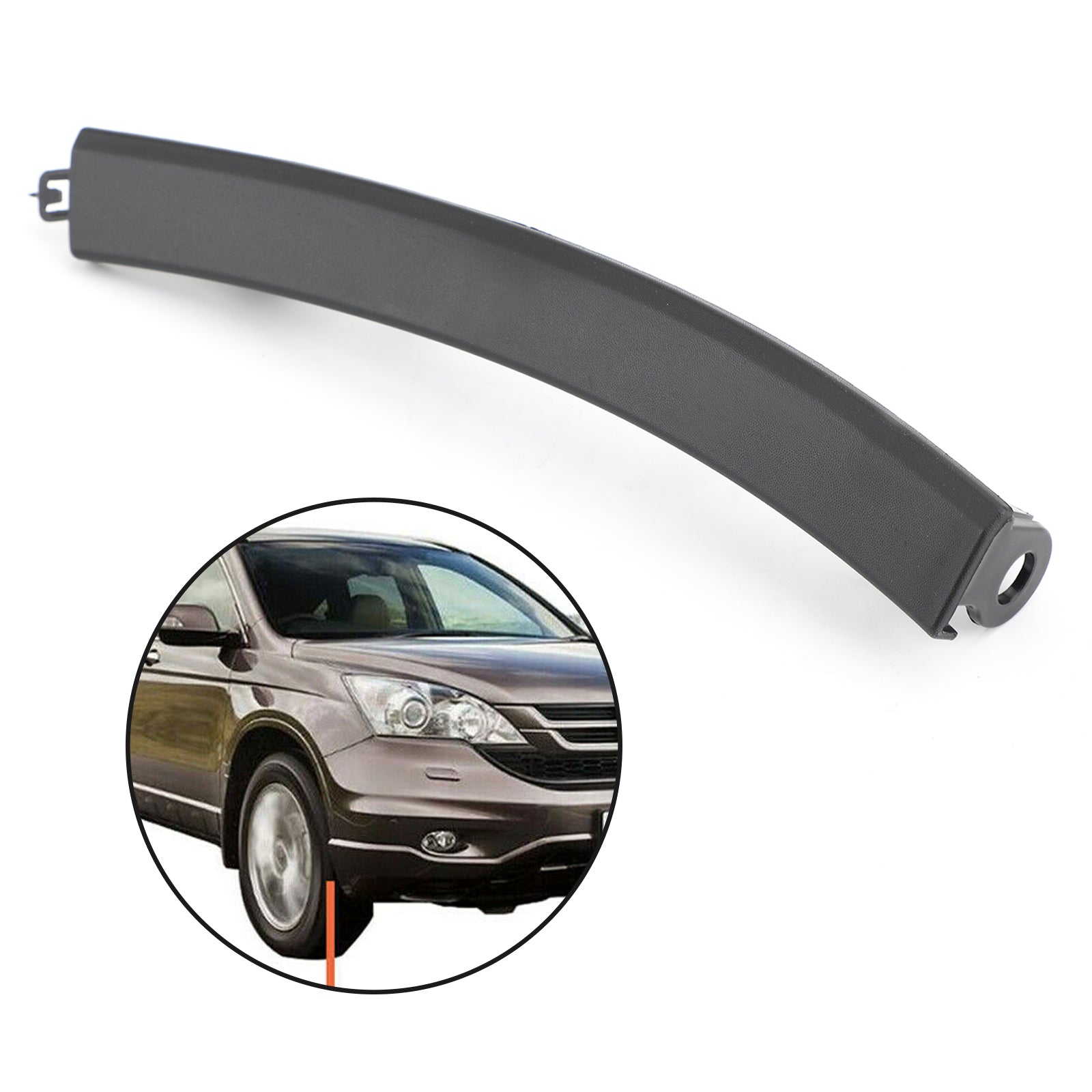 Moldura para guardabarros de rueda de parachoques delantero izquierdo 71108-SWA para Honda Crv 2007-2011 genérico