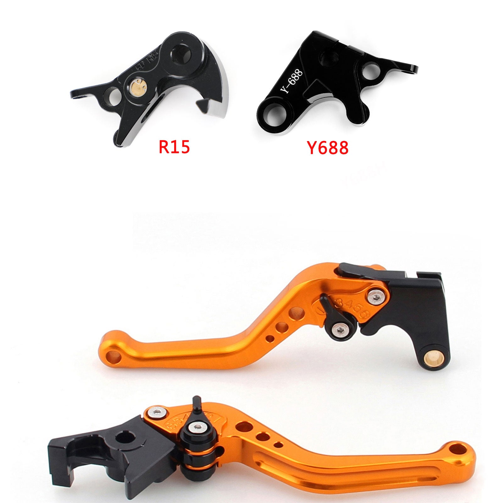 Kratka sklopka sklopka zavorna ročica za Yamaha MT-09 Tracer 900/GT 21-22 YZF R6 17-20 Generic