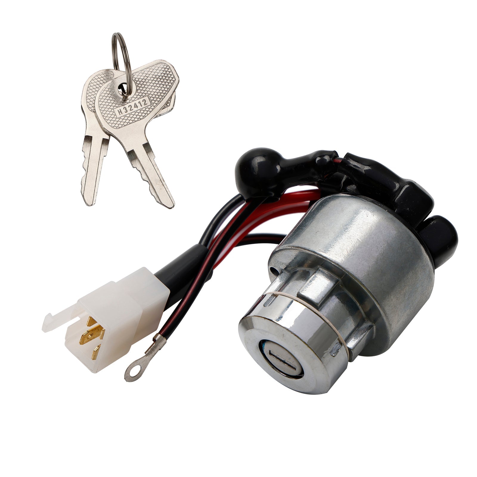 Contactslot 38180-31800 3818031800 voor Kubota L1802 L2002 Tractor met 2 Sleutels