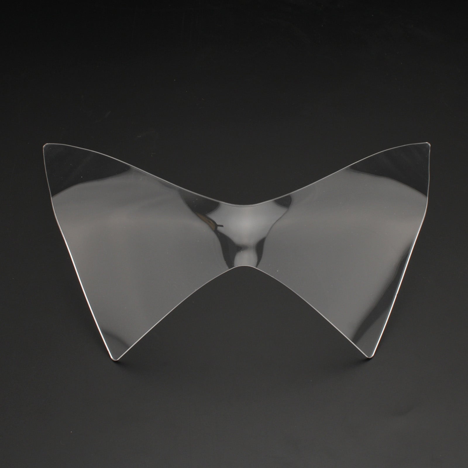 Zaščitnik sprednjega žarometa leče, primernega za Kawasaki Z250 Z300 Z800 13-16 generični dim