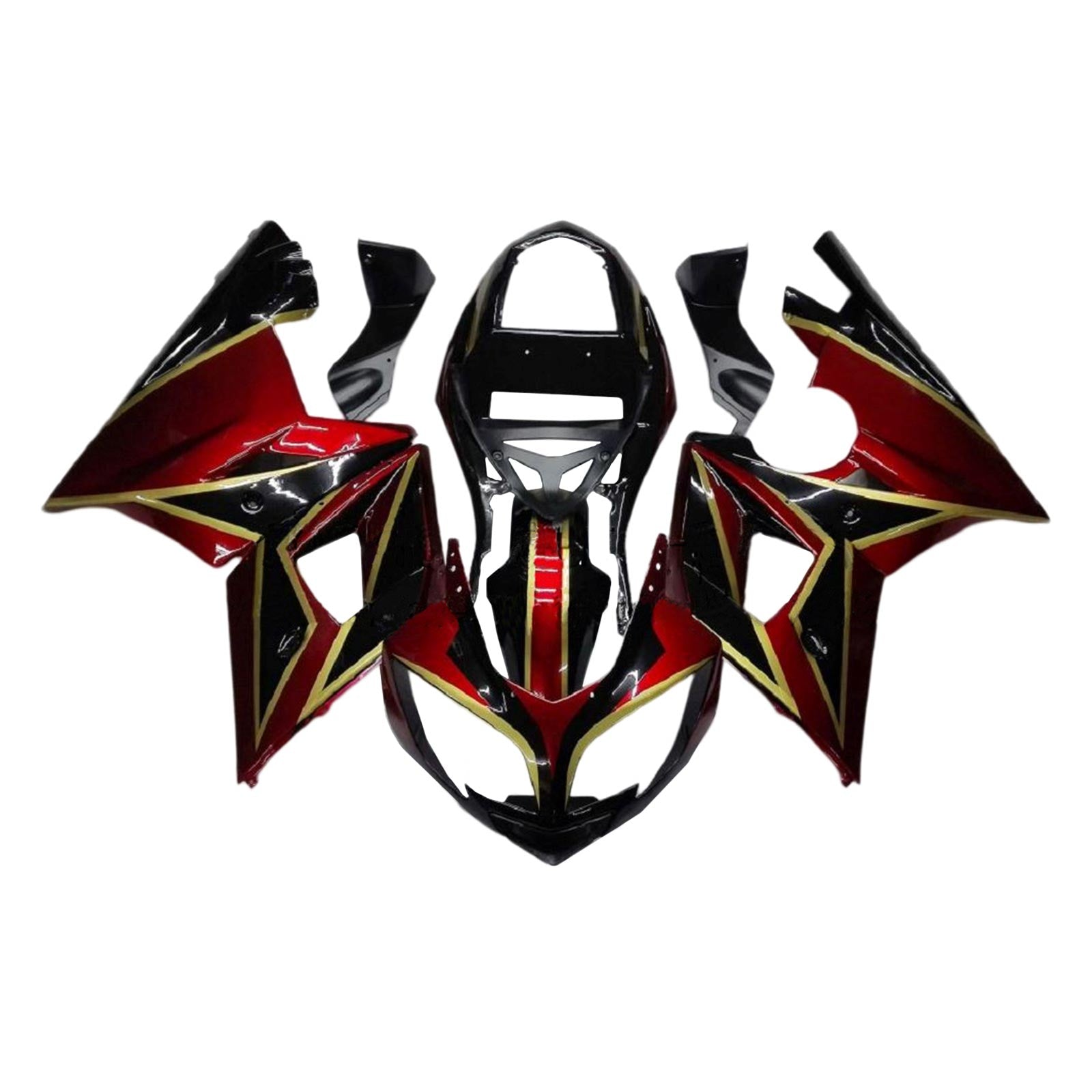 Amotopart Triumph Daytona 600 650 2002-2005 Kit carena carrozzeria Plastica ABS