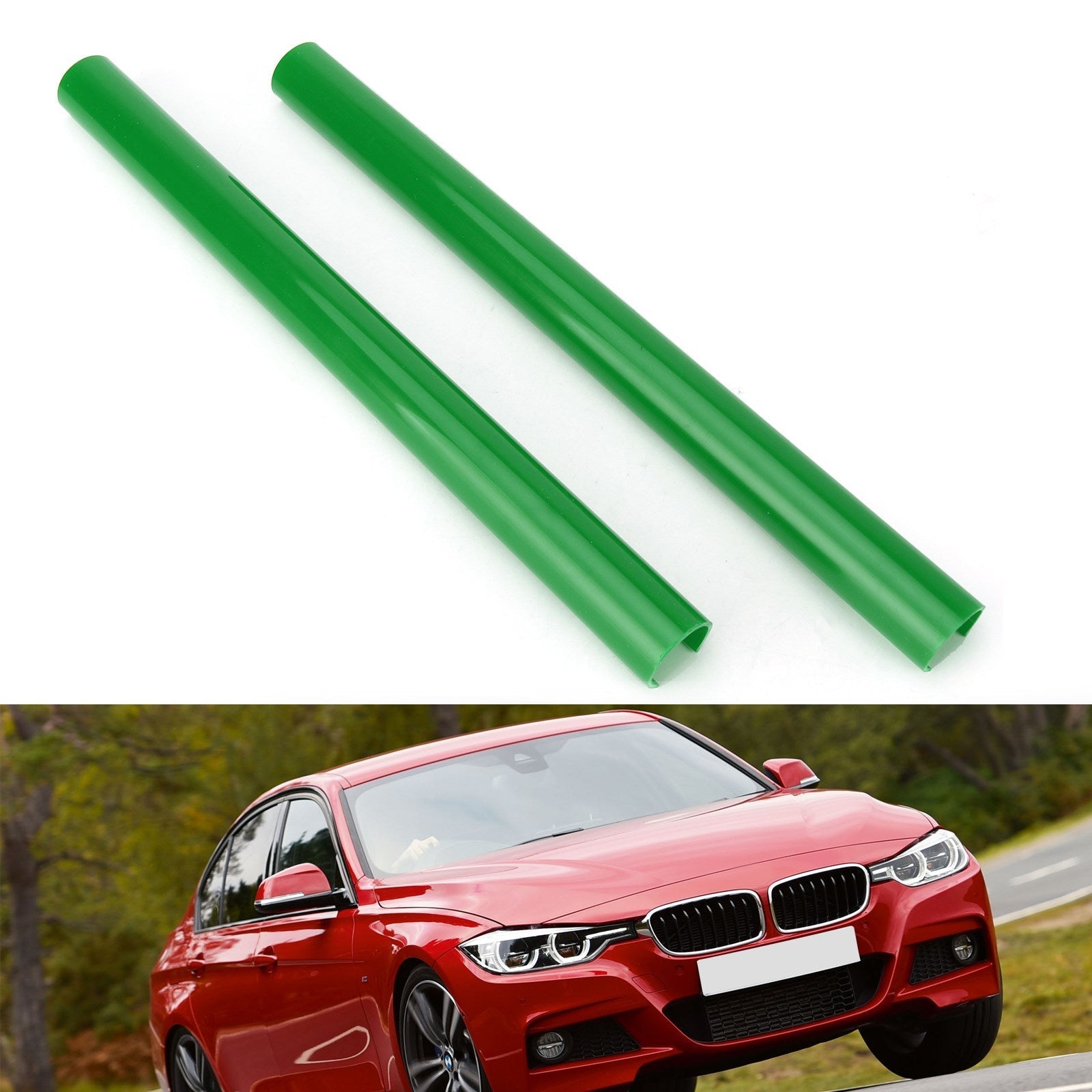 #A Wsparcie kolorystyczne Grill Bar V Wrap dla BMW F30 F31 F32 F33 F34 F35 Blue Generic