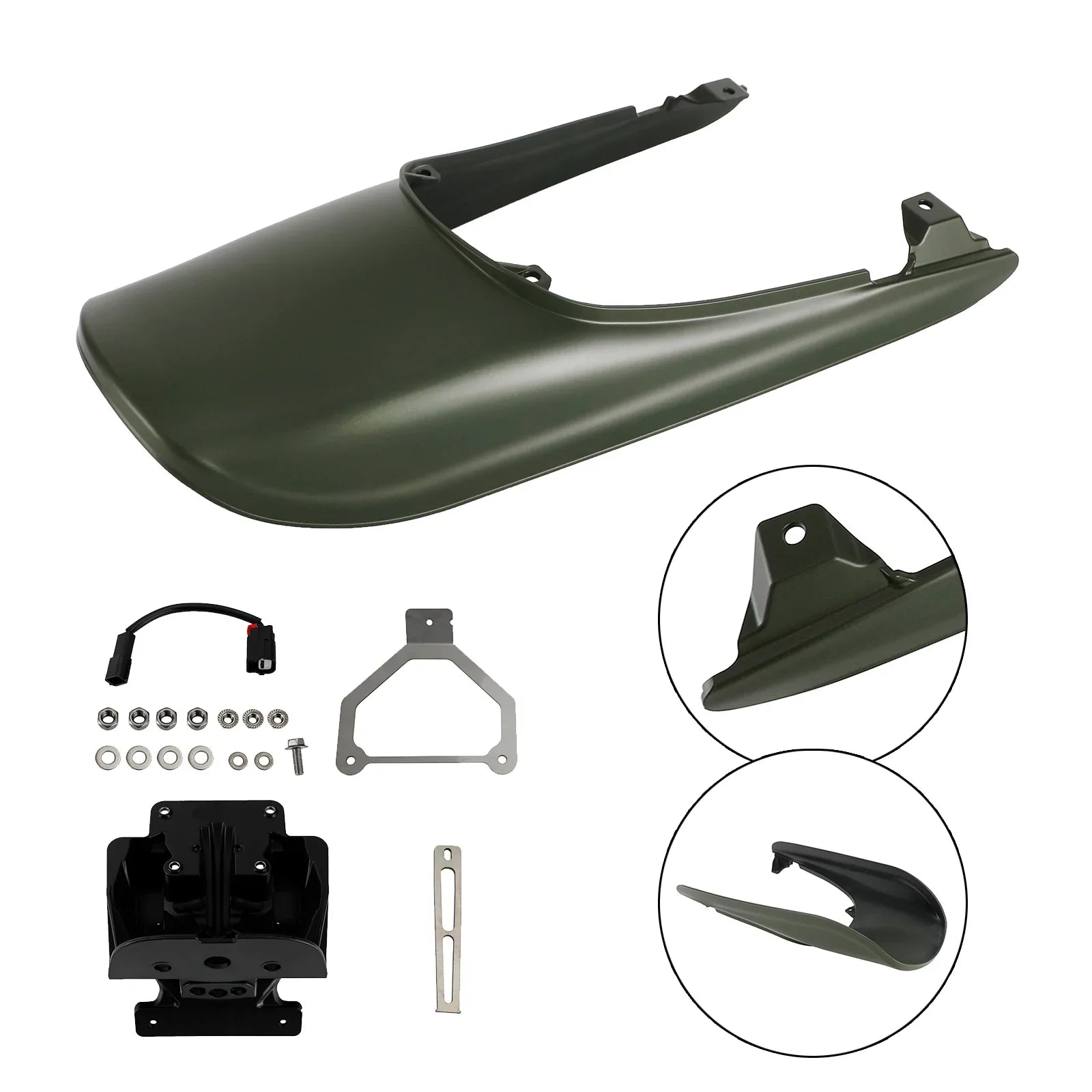 Kawasaki Z900RS 2018-2022 Ogon Fairing + Obsługa tablicy rejestracyjnej