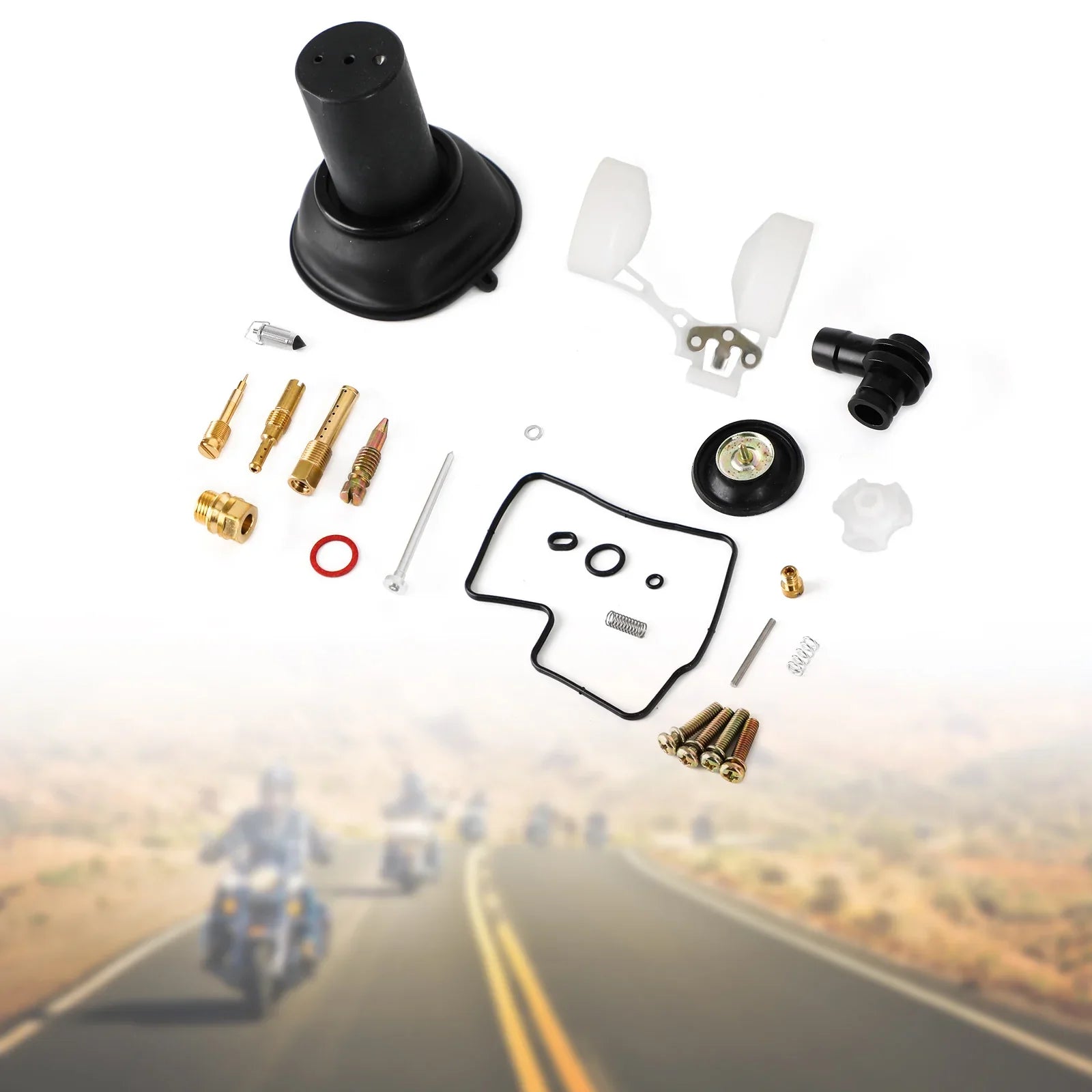 Carburateur revisieset met plunjer en vlotter voor generieke Honda VLX400 Steed 400