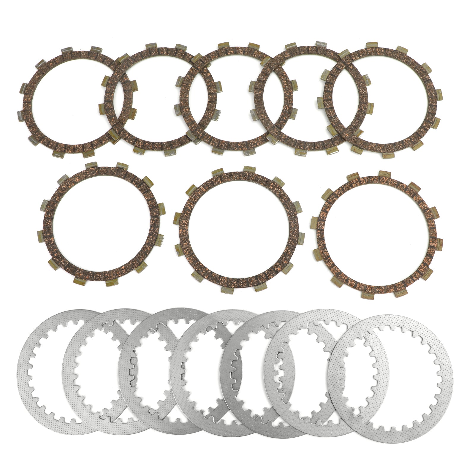 Kit Frizione e Dischi Attrito in Acciaio per Yamaha 5Y1-16321-00 XT550 5Y3 XT550J Generico