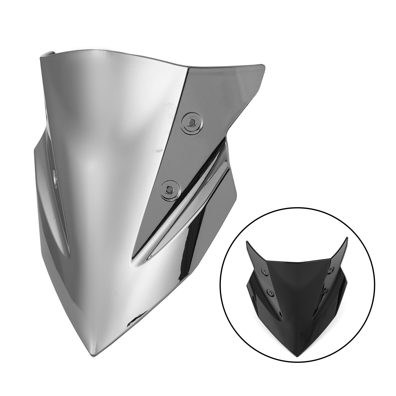 Parabrezza parabrezza per kawasaki z400 2018-2022 generico