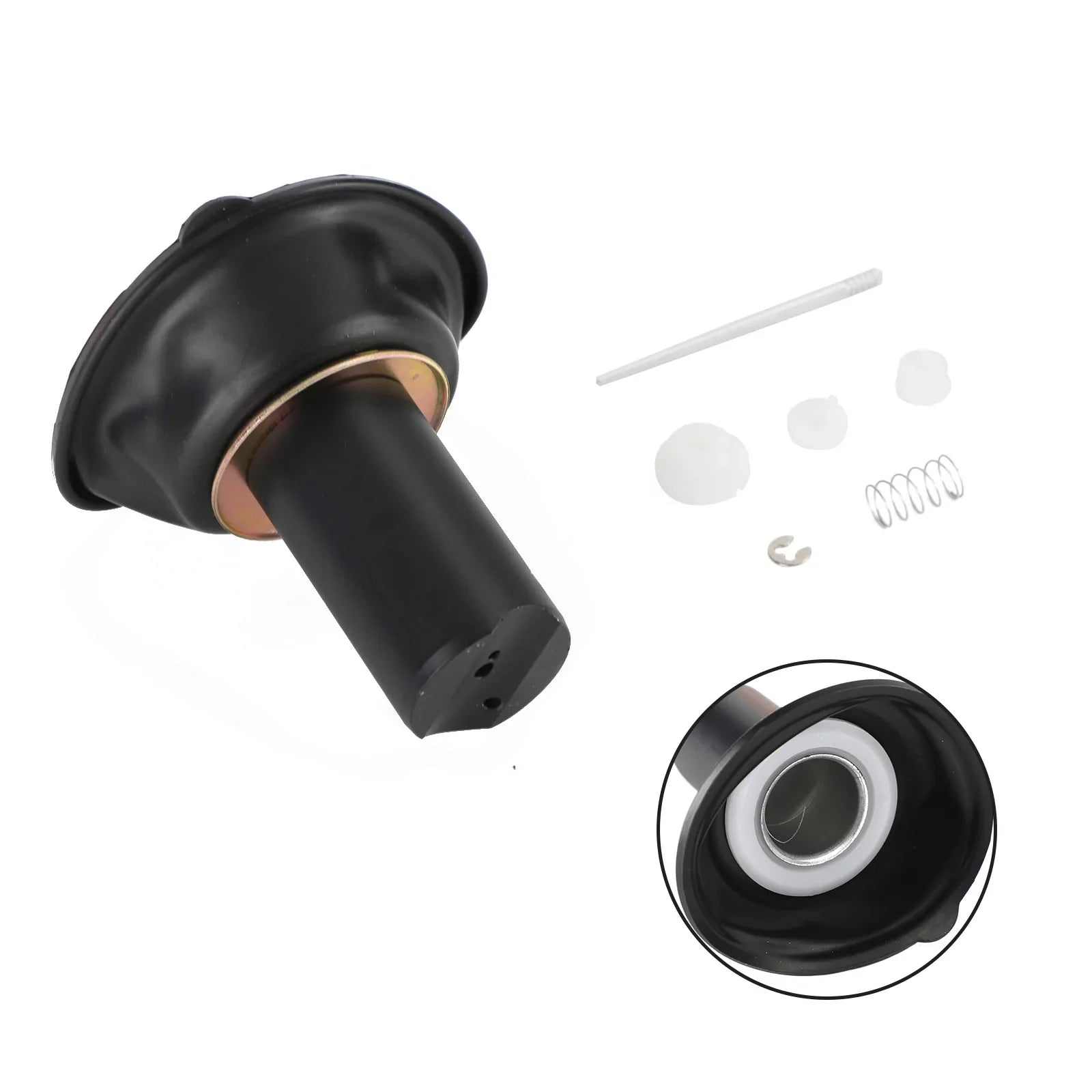 1 kit de reparación de diafragma de pistón de carburador para Yamaha XJR400 1993-2000 genérico.