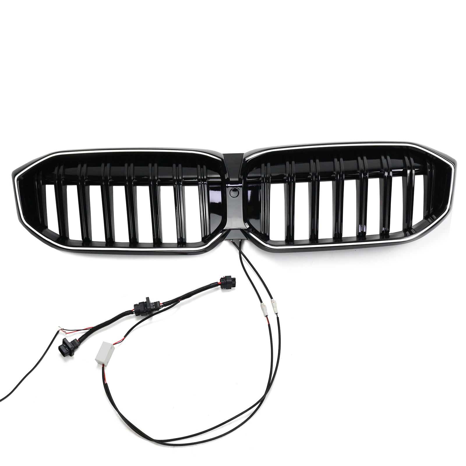 BMW serii 3 G20 G28 2023-2024 Przedni grill w kolorze czarnym błyszczącym