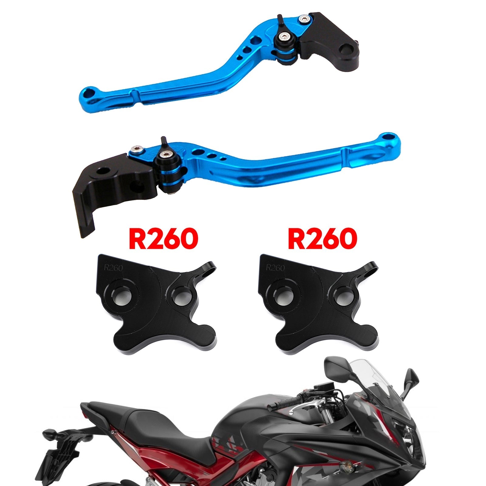 Motocikel dolga ročica zavorne ročice, primerna za Vespa GTS 300 Super Generic