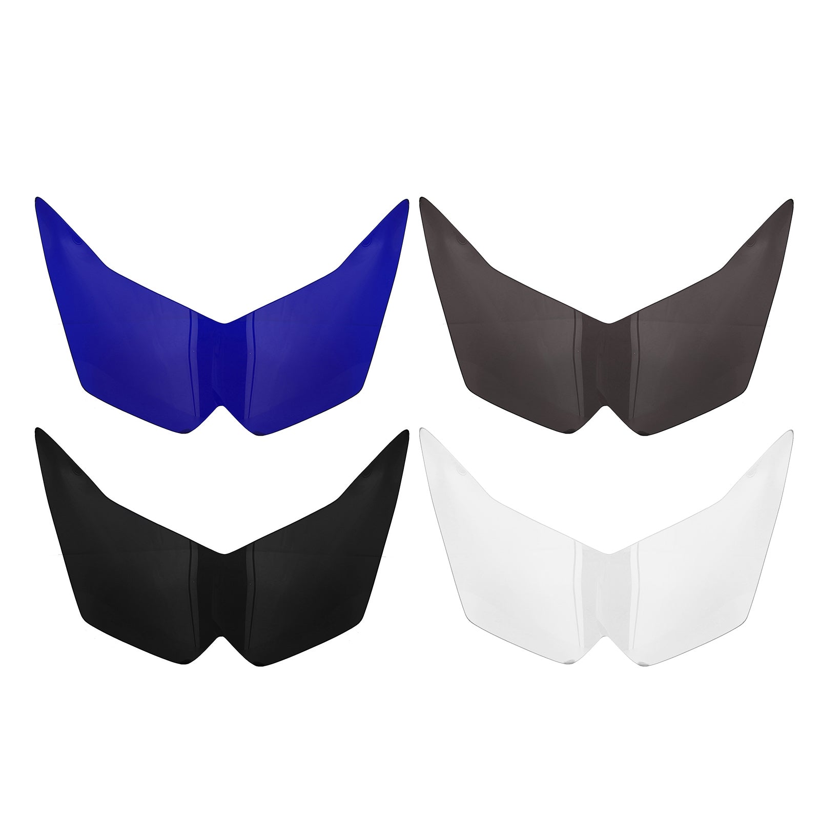 Beschermende deksel van koplamplens voor koplamp voor Kawasaki Ninja Z1000 07-09 Generic Blue