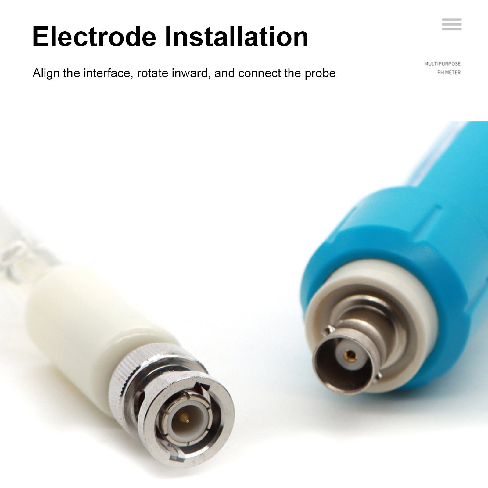 PH Meter -lämpömittarikynä elintarvikkeille Hedelmä Liha Maaperä Lab Digitaalinen happamuuden PH-mittari