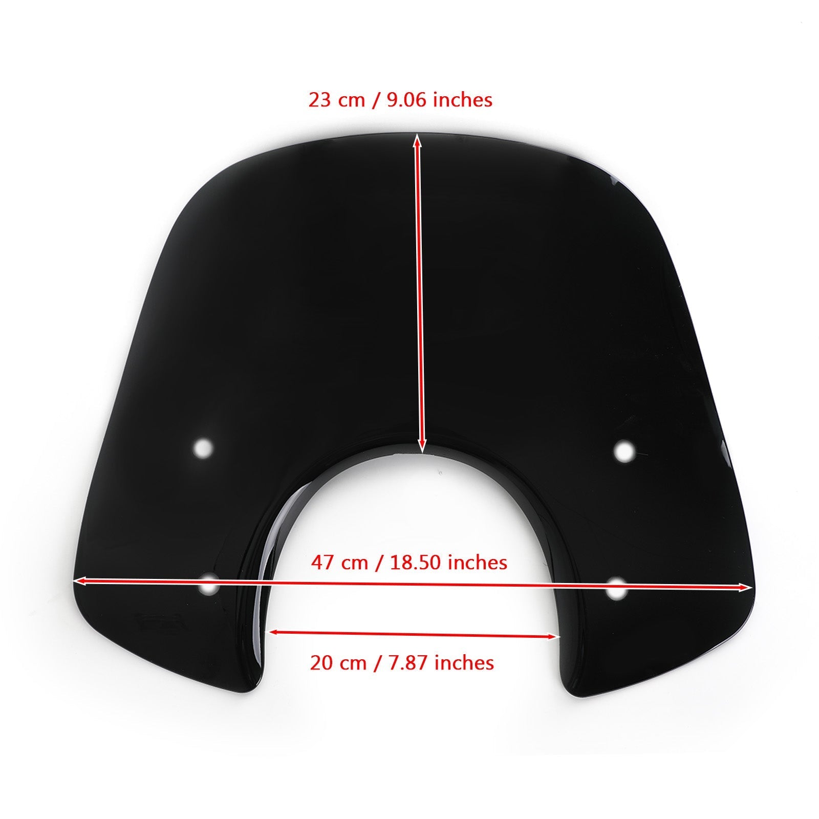 Szyba przednia do Vespa LX50 przez cały rok