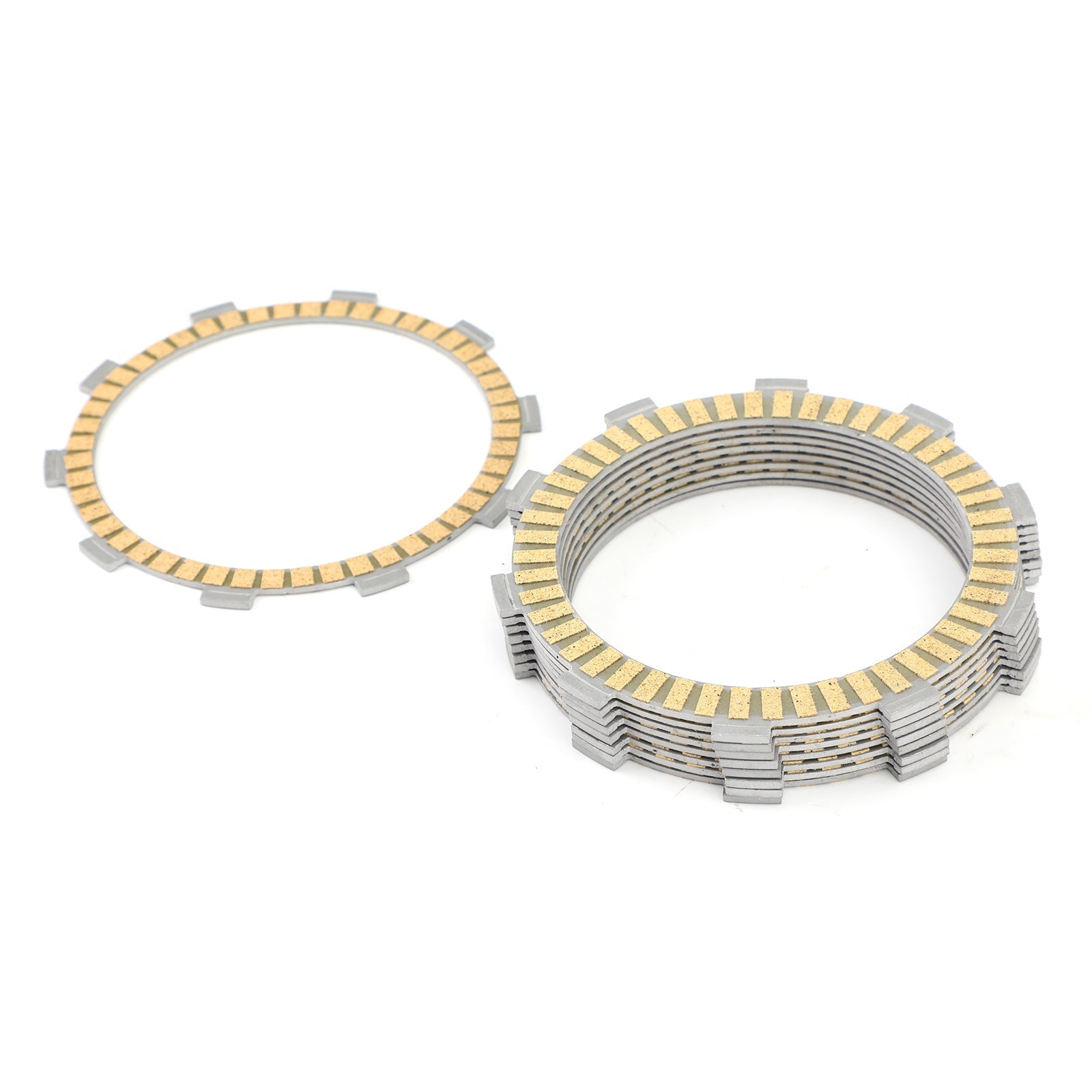 Jeu de disques de friction d'embrayage pour Honda CBR CBF 600 VFR 700 750 800 Generic