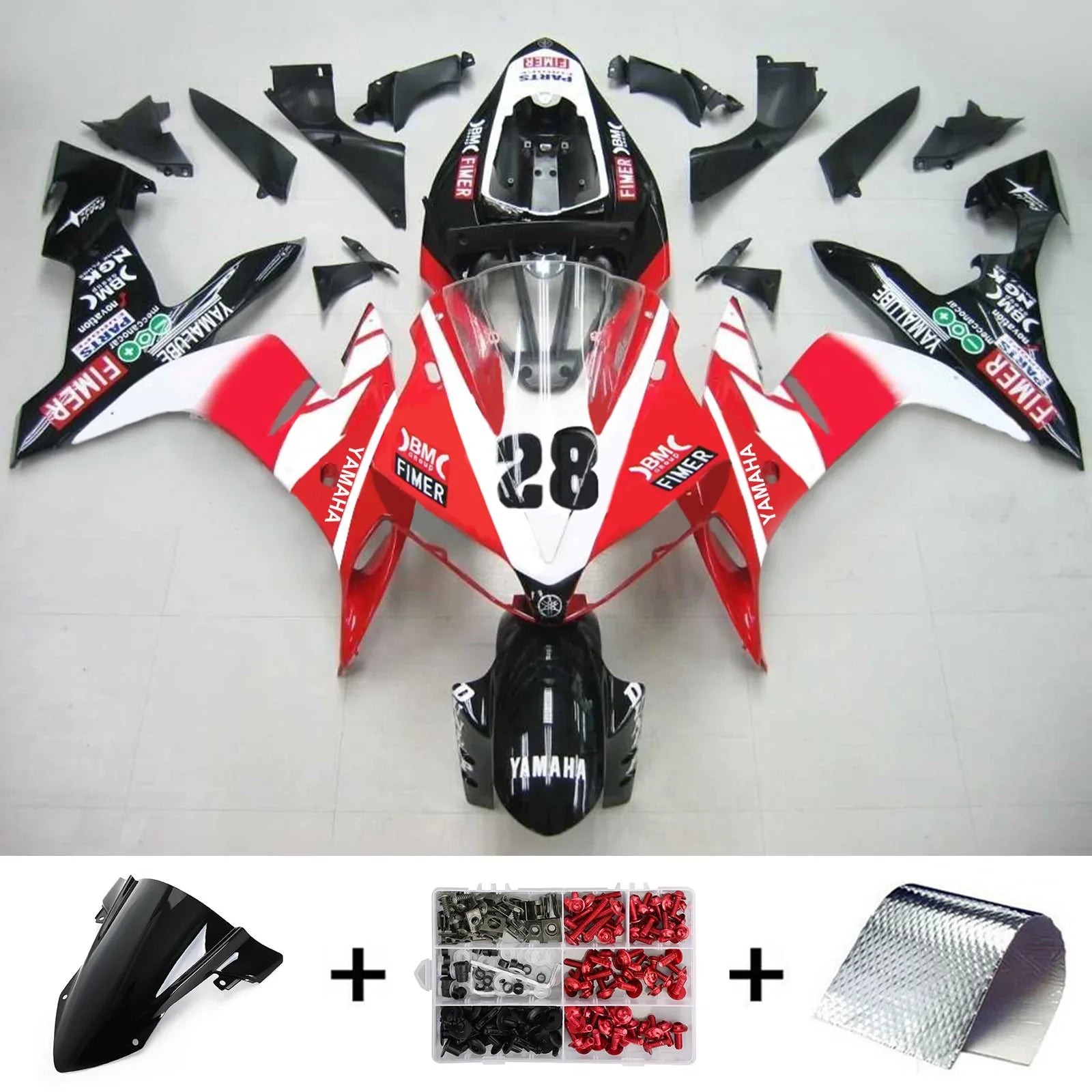 Amotopart suojasarja Yamaha YZF 1000 R1 2004-2006 geneeriselle