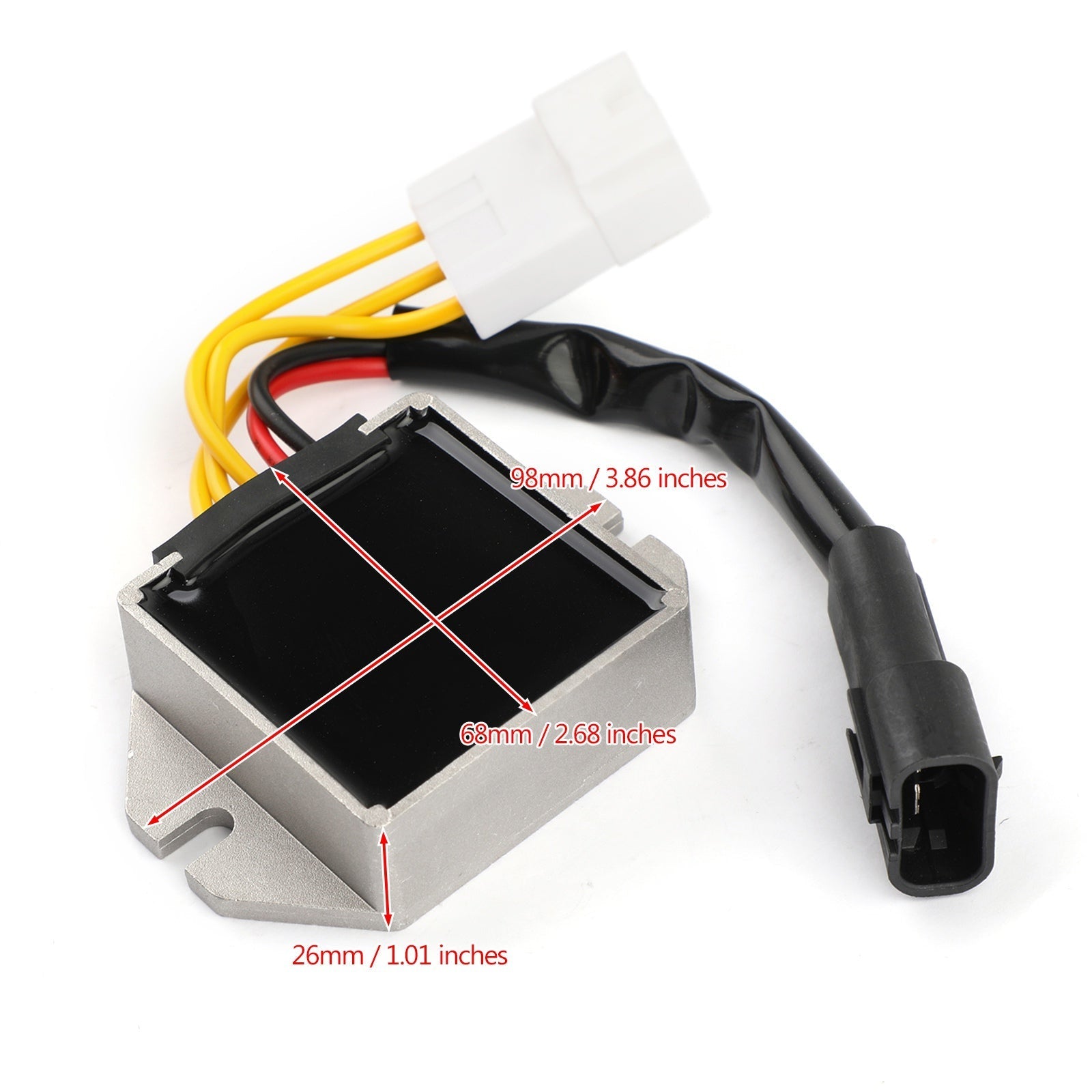 Jännitteensäädin sopii Arctic Cat F XF M 1100 TURBO SNO PRO LXR 0630-288