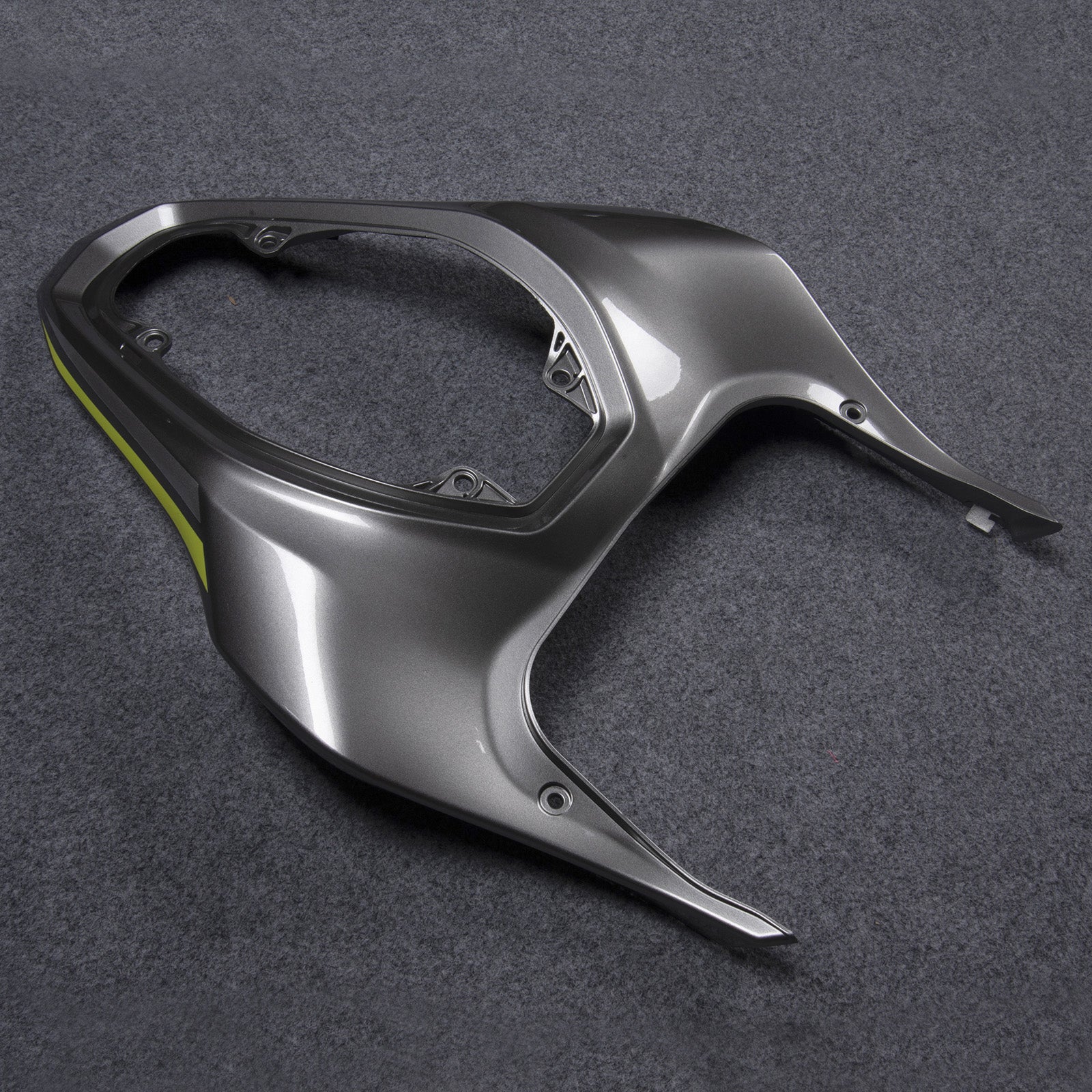 Amotopart Carénage pour Kawasaki Z900 2017-2019 Argent Injection Plastique ABS Carrosserie Générique